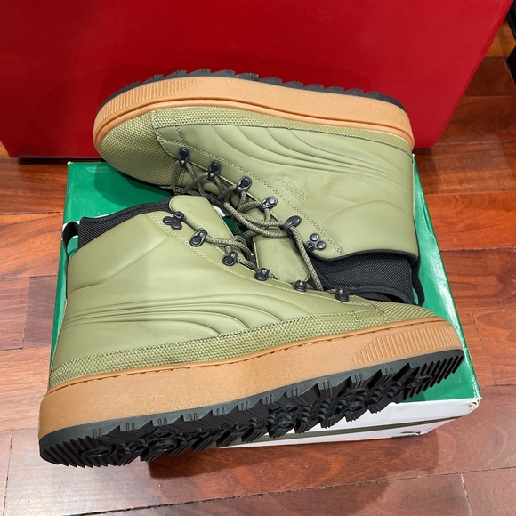 Men’s never worn FOTB burnt olive PUMA Ren boot (size 11) - Picture 3 of 6